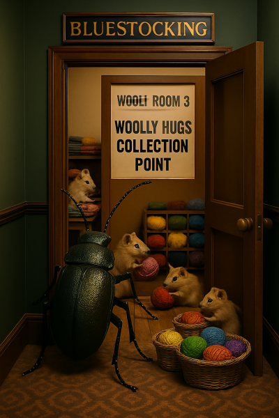 The Bluestocking - where the laugh emoji is sorely missed.