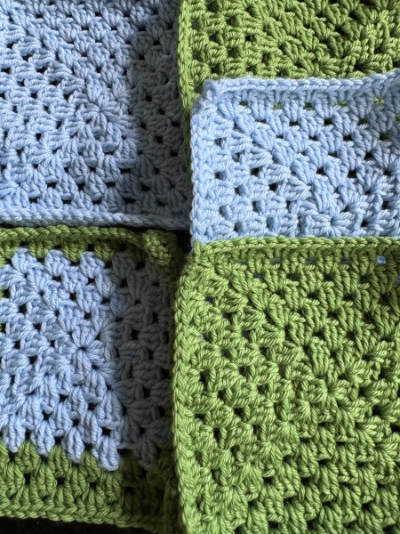 Woolly Hugs. Desperately sad news we are afraid. Making a Blanket for lovely Swashbuckled whose son has tragically died.