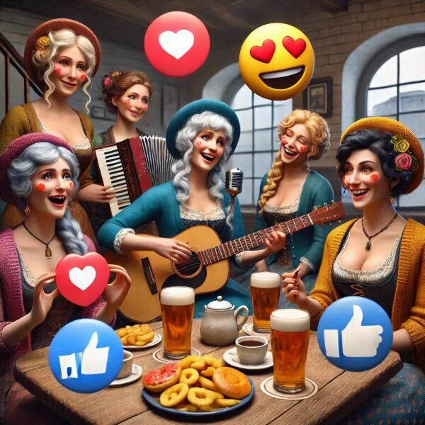 The Bluestocking - where the laugh emoji is sorely missed.