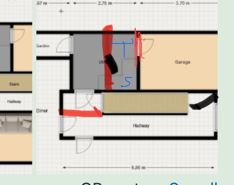 Downstairs toilet and shower?