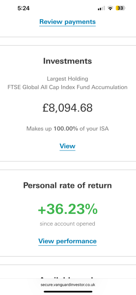 What to do with £25k?