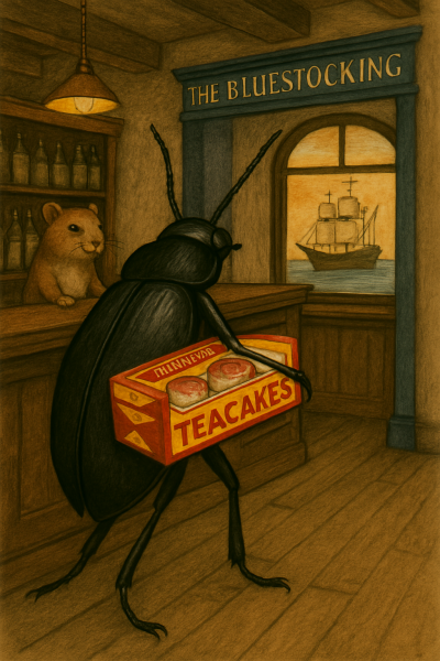 The Bluestocking - where the laugh emoji is sorely missed.