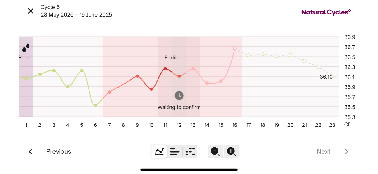 Anyone guess when I ovulated ? BBT