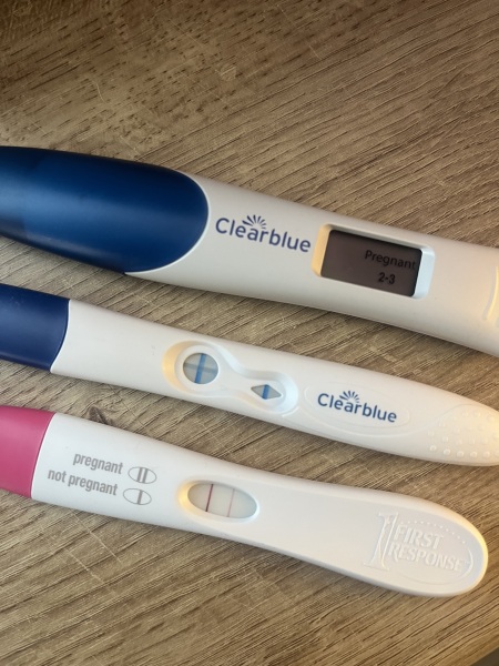 Clear blue says 2-3 but I’m 7 weeks pregnant
