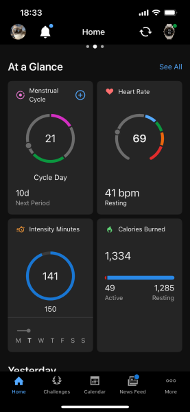 Garmin Watch/App