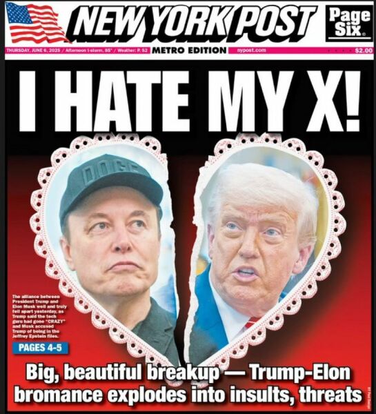 No more Musk, Melania MIA and TACOs for tea: The Idiocracy beds down - Trump thread #144