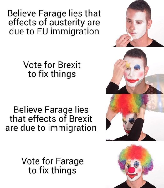 AIBU to be utterly baffled at how many people are falling for Reform after the Brexit mess?
