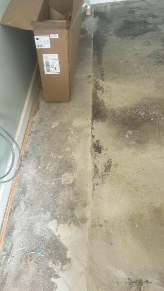 Damp floor