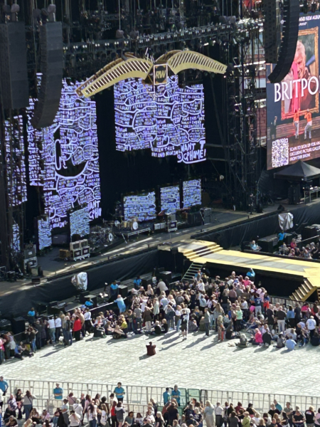 Robbie Williams concert - unreserved seating