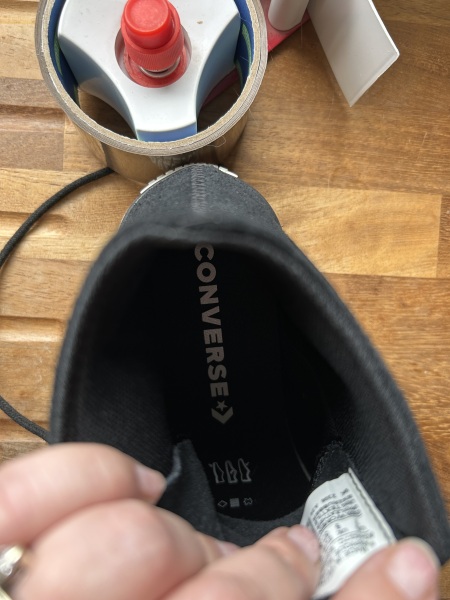 How to tell if these Converse are real or fake?