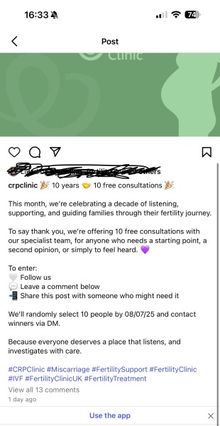 Dr Shehata CRP clinic