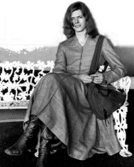 "Of course I'm a woman! I was wearing a dress with make up, tights and a handbag!"