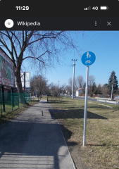Bicycles on pavements - why are they not being ridden on a road?