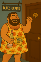 The Bluestocking - where the laugh emoji is sorely missed.