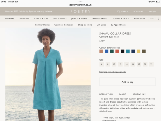 A dress like this…