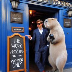 The Bluestocking - where the laugh emoji is sorely missed.