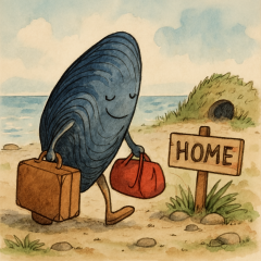 HELP! How can I get this mussel out?