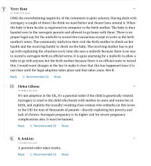 Times article on surrogacy