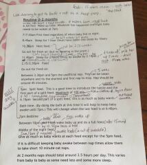 Baby sobbing and feel awful