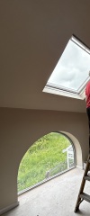Arched window - Blackout curtain or blind?