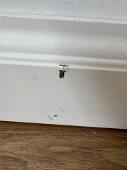 Shoddy carpentry of fussy customer