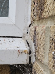 Cracks in porch/porch coming away