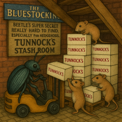 The Bluestocking - where the laugh emoji is sorely missed.