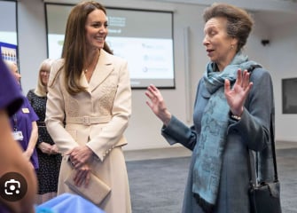 Anne ignores Kate?