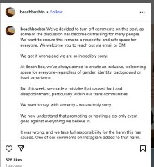 Beach Box Brighton cancels women only sauna session and apologises to TRAs