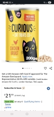 Posh cat treats?