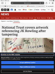 A quiet act of resistance.