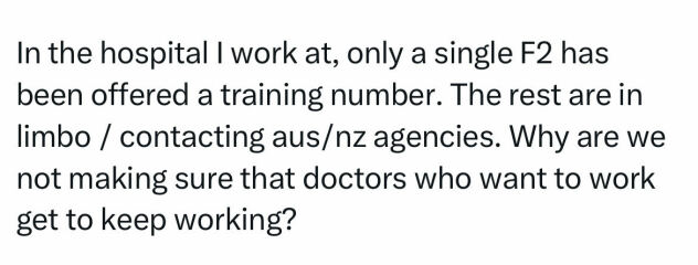 To be or not to be a doctor?