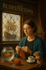 The Bluestocking - where the laugh emoji is sorely missed.