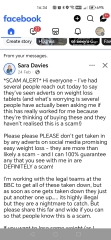 Weight loss scam pill and on social media