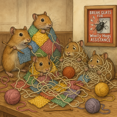 The Bluestocking - where the laugh emoji is sorely missed.