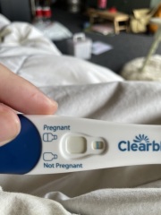Potentially pregnant -line eyes help