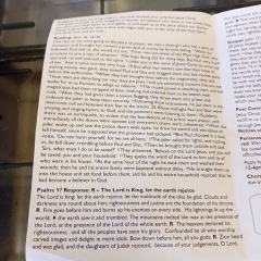 Sharing Sunday services