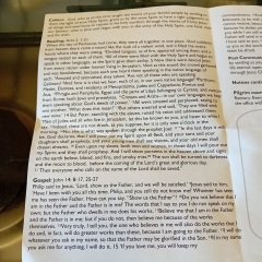 Sharing Sunday services