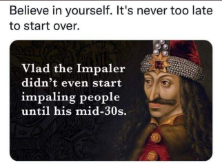 This made me howl laughing.  Anyone else heard a funny joke or seen a funny meme?