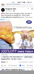 Weight loss scam pill and on social media