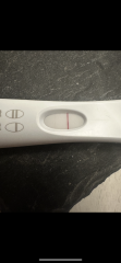 V faint tests 10dpo, no darker at 11dpo