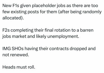 Junior Doctors Unemployment in August part 2