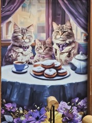 The One after the One where the Excellent Cats posed for a calendar