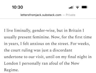 The Guardian - Trans Australian kicked out of toilet