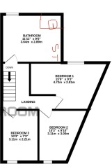 Turning property into a 4 bed 2 bath