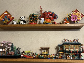 To show me your Lego collection?
