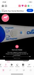 Faint positives or evap lines?