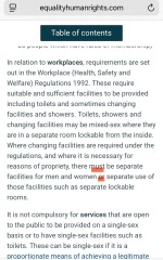 EHRC clarification on SC judgement - workplaces