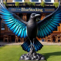 The Bluestocking - where the laugh emoji is sorely missed.