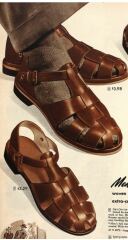 Chic French woman or old man sandal? Help.